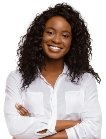 femme aux cheveux bouclés utilisant setmore