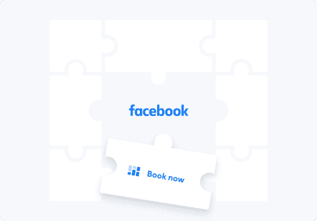 add book now to your facebook page