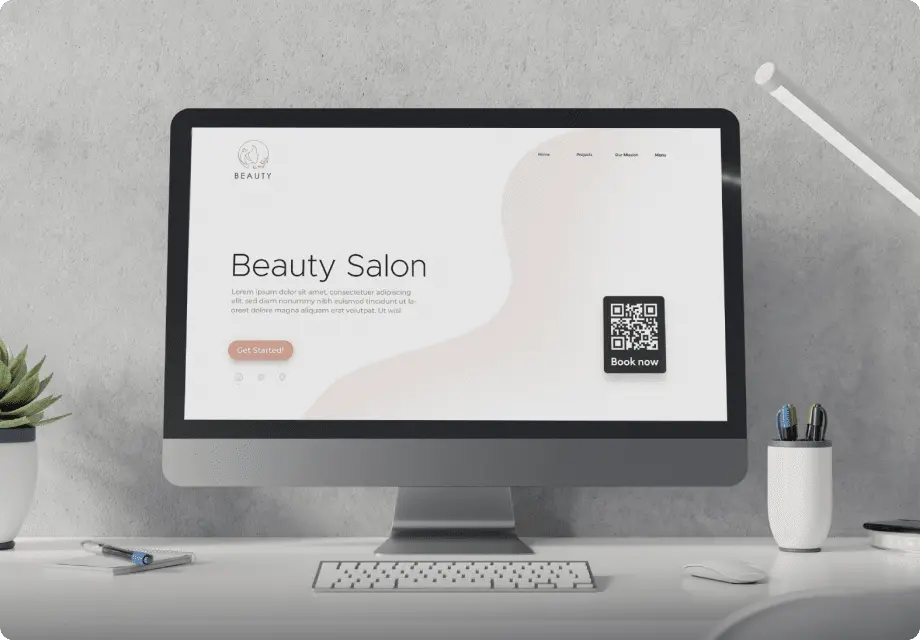 QR-code auf Ihrer Website platzieren