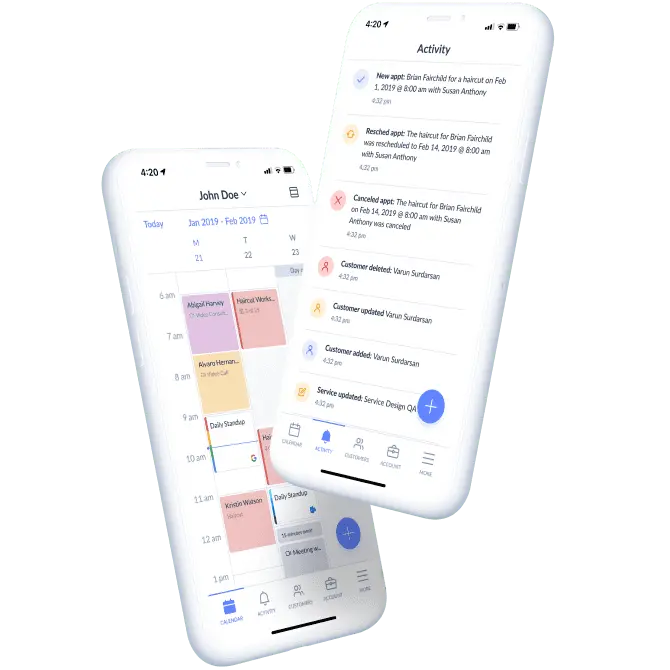 Setmore scheduling software