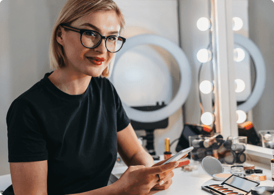 instagram booking setmore makeup artist