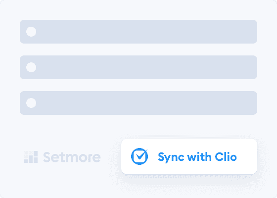 Bouton Synchroniser avec Clio avec certains espaces de texte