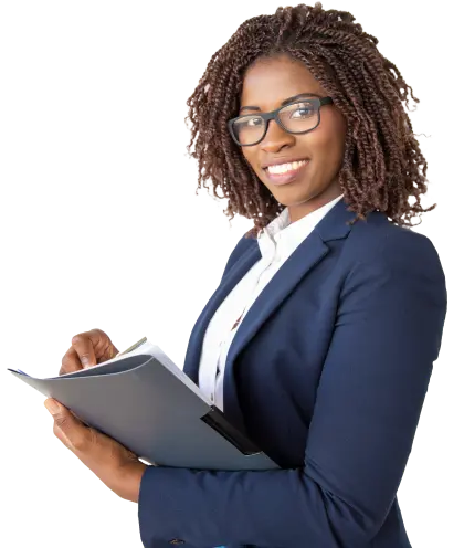 woman using clio integration on setmore