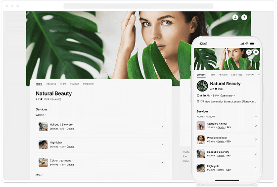 Schedule meeting from booking page