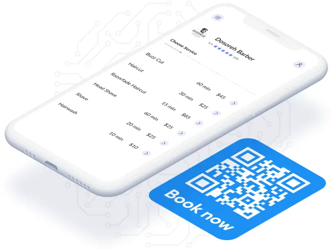 appuntamento setmore con qr code